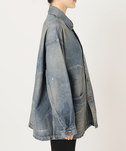 JOURNAL STANDARD(ジャーナルスタンダード)の「10.7OZ DENIM COVERALLS(デニムジャケット・レディース・ブルー系その他・X-LARGE)」の21枚目の写真