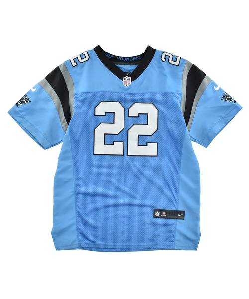 【USED】NIKE “NFL Carolina Panthers #22” ゲームシャツ