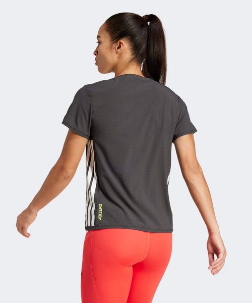 adidas（アディダス）の「アディゼロ ランニング半袖Tシャツ / アディダス adidas（Tシャツ/カットソー・レディース・ブラック・SMALL/XX-LARGE）」の10枚目の写真