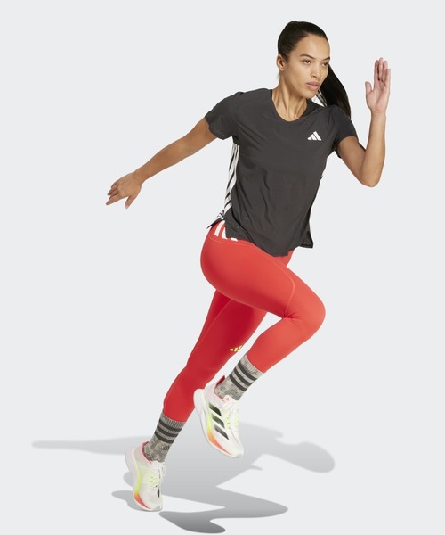 adidas（アディダス）の「アディゼロ ランニング半袖Tシャツ / アディダス adidas（Tシャツ/カットソー・レディース・ブラック・SMALL/XX-LARGE）」の13枚目の写真