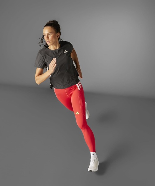 adidas（アディダス）の「アディゼロ ランニング半袖Tシャツ / アディダス adidas（Tシャツ/カットソー・レディース・ブラック・SMALL/XX-LARGE）」の6枚目の写真