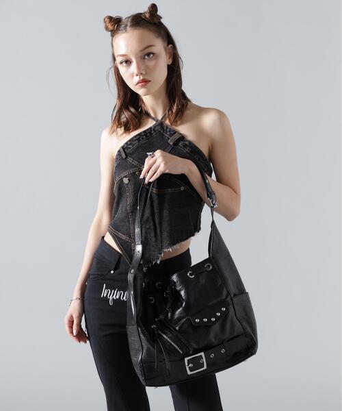 B'2nd(ビーセカンド)の「MAVYTH/メヴィス/RIDERS SHOULDER BAG(ショルダーバッグ・レディース・ブラウン/ブラック・F)」の3枚目の写真