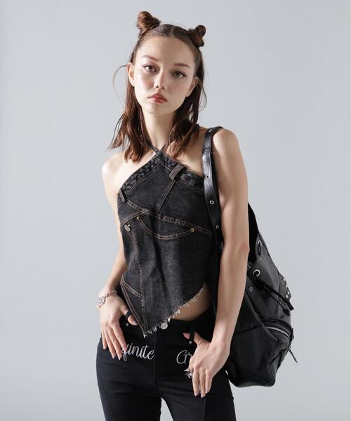 B'2nd(ビーセカンド)の「MAVYTH/メヴィス/RIDERS SHOULDER BAG(ショルダーバッグ・レディース・ブラウン/ブラック・F)」の4枚目の写真