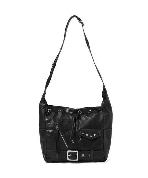 B'2nd(ビーセカンド)の「MAVYTH/メヴィス/RIDERS SHOULDER BAG(ショルダーバッグ・レディース・ブラウン/ブラック・F)」の9枚目の写真