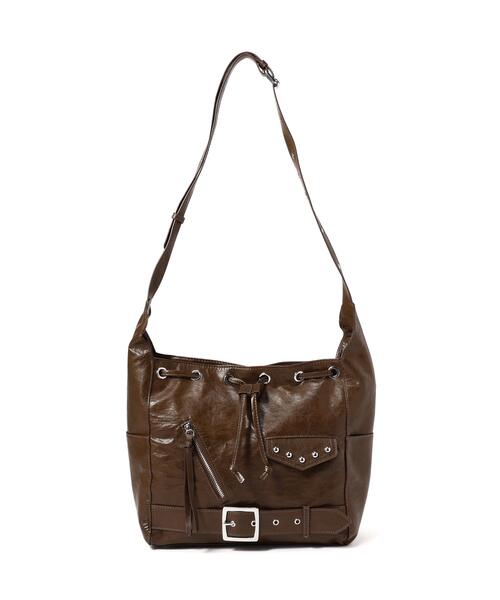 B'2nd(ビーセカンド)の「MAVYTH/メヴィス/RIDERS SHOULDER BAG(ショルダーバッグ・レディース・ブラウン/ブラック・F)」の12枚目の写真