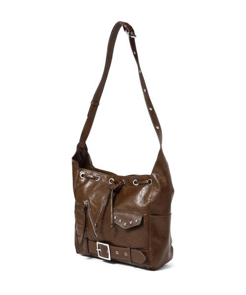 B'2nd(ビーセカンド)の「MAVYTH/メヴィス/RIDERS SHOULDER BAG(ショルダーバッグ・レディース・ブラウン/ブラック・F)」の13枚目の写真