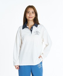 ROXY FITNESS SIDEWALK L/S TEE イージーケア長袖ポロシャツ /速乾/UVカット 【2026年秋冬モデル】/ロキシー