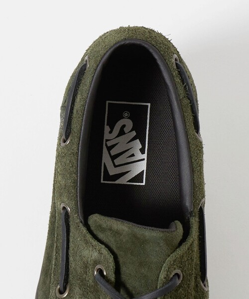 VANS(バンズ)の「<VANS> 2EYE BOAT/スニーカー(モカシン/デッキシューズ・メンズ・オリーブ・9/8/10/8h/9h)」の7枚目の写真