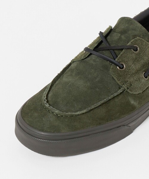 VANS(バンズ)の「<VANS> 2EYE BOAT/スニーカー(モカシン/デッキシューズ・メンズ・オリーブ・9/8/10/8h/9h)」の8枚目の写真