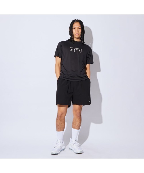 AKTR（アクター）の「AKTR BASIC AKTR LOGO SPORTS TEE（アクター ベーシック アクター ロゴ スポーツ ティー）（Tシャツ/カットソー・メンズ・ブラック系/ホワイト系・MEDIUM/X-LARGE/LARGE）」の8枚目の写真