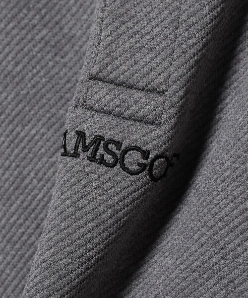BEAMS GOLF(ビームスゴルフ)の「ORANGE LABEL / クレリック ツイル ポロ(ポロシャツ・メンズ・ネイビー/グレー/サックスブルー・S/L/XL/M)」の5枚目の写真