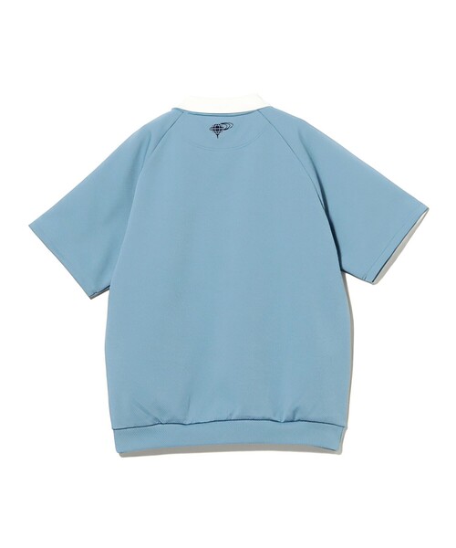 BEAMS GOLF(ビームスゴルフ)の「ORANGE LABEL / クレリック ツイル ポロ(ポロシャツ・メンズ・ネイビー/グレー/サックスブルー・S/L/XL/M)」の6枚目の写真