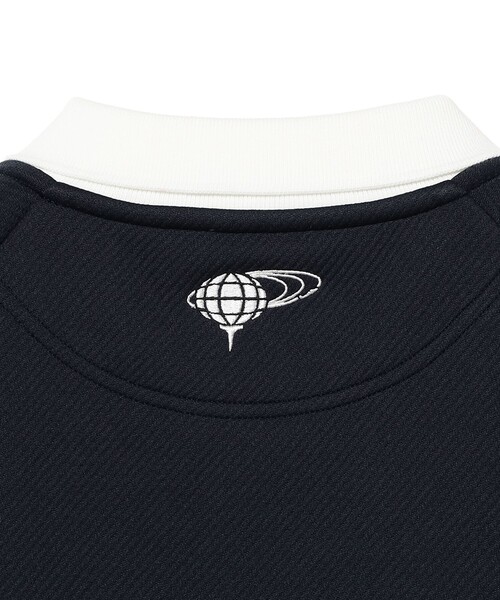 BEAMS GOLF(ビームスゴルフ)の「ORANGE LABEL / クレリック ツイル ポロ(ポロシャツ・メンズ・ネイビー/グレー/サックスブルー・S/L/XL/M)」の11枚目の写真