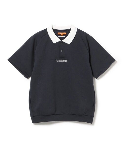 BEAMS GOLF(ビームスゴルフ)の「ORANGE LABEL / クレリック ツイル ポロ(ポロシャツ・メンズ・ネイビー/グレー/サックスブルー・S/L/XL/M)」の22枚目の写真
