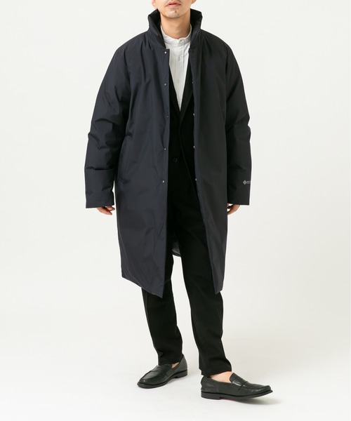 +phenix（プラスフェニックス）の「『別注』+phenix　WINDSTOPPER by GORE-TEX LABS スタンドダウンコート（ダウンジャケット/コート・メンズ・ブラック/ブラウン/ネイビー・MEDIUM/LARGE/X-LARGE）」の15枚目の写真