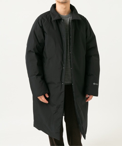 +phenix（プラスフェニックス）の「『別注』+phenix　WINDSTOPPER by GORE-TEX LABS スタンドダウンコート（ダウンジャケット/コート・メンズ・ブラック/ブラウン/ネイビー・MEDIUM/LARGE/X-LARGE）」の4枚目の写真