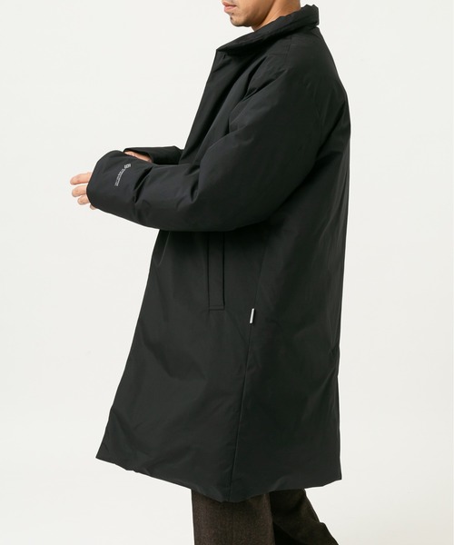 +phenix（プラスフェニックス）の「『別注』+phenix　WINDSTOPPER by GORE-TEX LABS スタンドダウンコート（ダウンジャケット/コート・メンズ・ブラック/ブラウン/ネイビー・MEDIUM/LARGE/X-LARGE）」の5枚目の写真