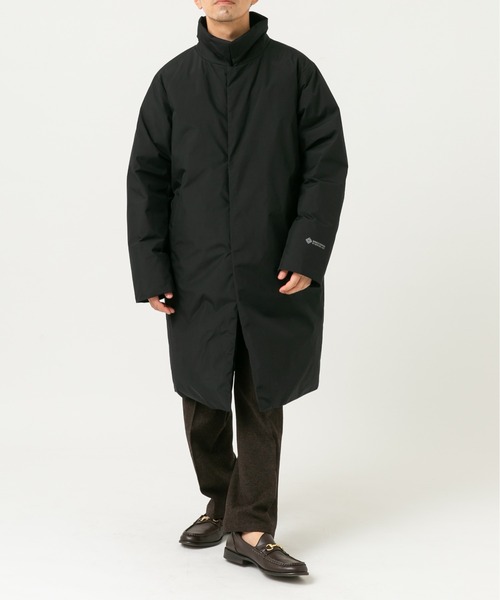 +phenix（プラスフェニックス）の「『別注』+phenix　WINDSTOPPER by GORE-TEX LABS スタンドダウンコート（ダウンジャケット/コート・メンズ・ブラック/ブラウン/ネイビー・MEDIUM/LARGE/X-LARGE）」の7枚目の写真