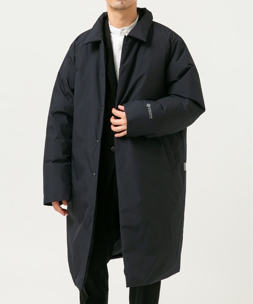 +phenix（プラスフェニックス）の「『別注』+phenix　WINDSTOPPER by GORE-TEX LABS スタンドダウンコート（ダウンジャケット/コート・メンズ・ブラック/ブラウン/ネイビー・MEDIUM/LARGE/X-LARGE）」の13枚目の写真