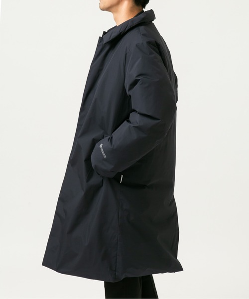 +phenix（プラスフェニックス）の「『別注』+phenix　WINDSTOPPER by GORE-TEX LABS スタンドダウンコート（ダウンジャケット/コート・メンズ・ブラック/ブラウン/ネイビー・MEDIUM/LARGE/X-LARGE）」の14枚目の写真