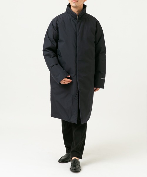 +phenix（プラスフェニックス）の「『別注』+phenix　WINDSTOPPER by GORE-TEX LABS スタンドダウンコート（ダウンジャケット/コート・メンズ・ブラック/ブラウン/ネイビー・MEDIUM/LARGE/X-LARGE）」の17枚目の写真