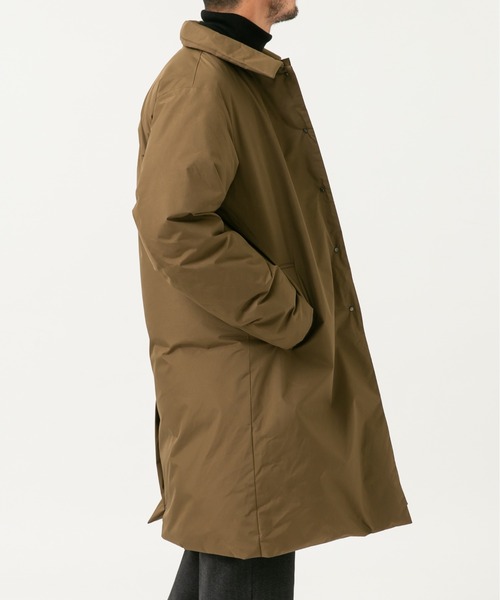 +phenix（プラスフェニックス）の「『別注』+phenix　WINDSTOPPER by GORE-TEX LABS スタンドダウンコート（ダウンジャケット/コート・メンズ・ブラック/ブラウン/ネイビー・MEDIUM/LARGE/X-LARGE）」の10枚目の写真