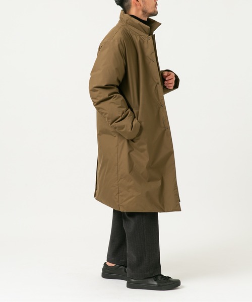+phenix（プラスフェニックス）の「『別注』+phenix　WINDSTOPPER by GORE-TEX LABS スタンドダウンコート（ダウンジャケット/コート・メンズ・ブラック/ブラウン/ネイビー・MEDIUM/LARGE/X-LARGE）」の11枚目の写真