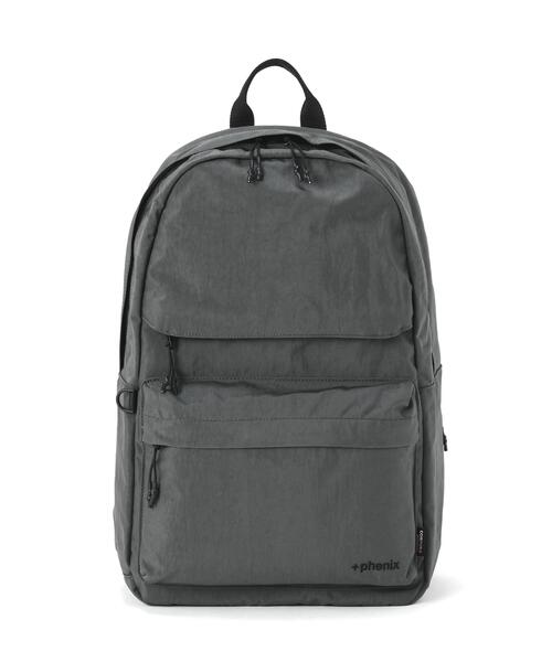 +phenix(プラスフェニックス)の「+phenix/プラスフェニックス/SWIFT BACKPACK(バックパック/リュック・メンズ・ブラック/グレー・F)」の1枚目の写真