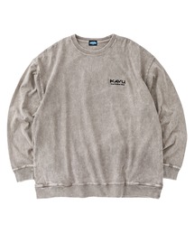 KAVU/カブー Chemical wash LS Tee/ケミカルウォッシュ ロングスリーブ Tシャツ