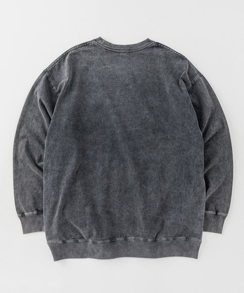 KAVU(カブー)の「KAVU/カブー Chemical wash LS Tee/ケミカルウォッシュ ロングスリーブ Tシャツ(Tシャツ/カットソー・メンズ・ブラック/サンドグレー/レッド/イエロー・X-LARGE/MEDIUM/LARGE)」の5枚目の写真