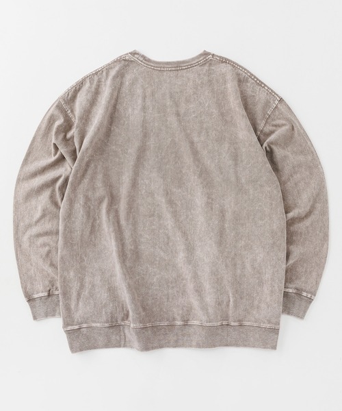 KAVU(カブー)の「KAVU/カブー Chemical wash LS Tee/ケミカルウォッシュ ロングスリーブ Tシャツ(Tシャツ/カットソー・メンズ・ブラック/サンドグレー/レッド/イエロー・X-LARGE/MEDIUM/LARGE)」の8枚目の写真