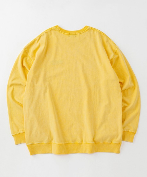 KAVU(カブー)の「KAVU/カブー Chemical wash LS Tee/ケミカルウォッシュ ロングスリーブ Tシャツ(Tシャツ/カットソー・メンズ・ブラック/サンドグレー/レッド/イエロー・X-LARGE/MEDIUM/LARGE)」の11枚目の写真