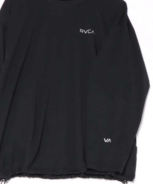 RVCA（ルーカ）の「RVCA ウィメンズ OPPOSITE LS TEE ロンT 【2026年秋冬モデル】/ルーカドローコード付きバックプリント長袖ロンT（Tシャツ/カットソー・レディース・ブルー系その他/ブラウン/オフホワイト/ブラック・SMALL/MEDIUM）」の6枚目の写真