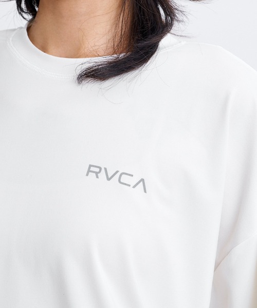 RVCA（ルーカ）の「RVCA ウィメンズ OPPOSITE LS TEE ロンT 【2026年秋冬モデル】/ルーカドローコード付きバックプリント長袖ロンT（Tシャツ/カットソー・レディース・ブルー系その他/ブラウン/オフホワイト/ブラック・SMALL/MEDIUM）」の19枚目の写真