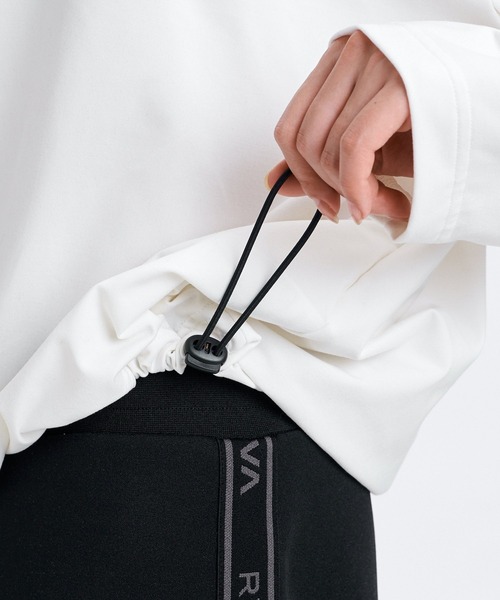 RVCA（ルーカ）の「RVCA ウィメンズ OPPOSITE LS TEE ロンT 【2026年秋冬モデル】/ルーカドローコード付きバックプリント長袖ロンT（Tシャツ/カットソー・レディース・ブルー系その他/ブラウン/オフホワイト/ブラック・SMALL/MEDIUM）」の21枚目の写真
