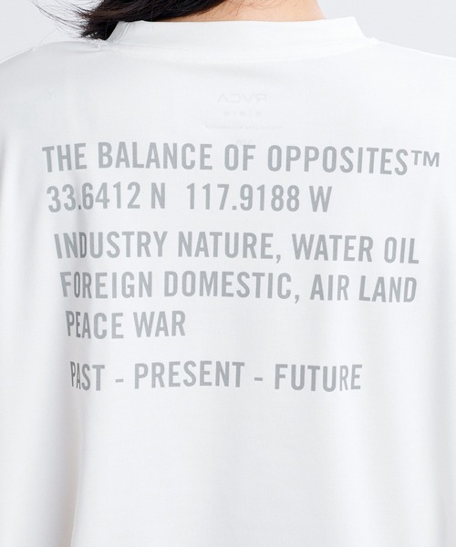 RVCA（ルーカ）の「RVCA ウィメンズ OPPOSITE LS TEE ロンT 【2026年秋冬モデル】/ルーカドローコード付きバックプリント長袖ロンT（Tシャツ/カットソー・レディース・ブルー系その他/ブラウン/オフホワイト/ブラック・SMALL/MEDIUM）」の22枚目の写真