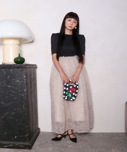 Three Four Time(スリーフォータイム)の「slingback always shoes(パンプス・レディース・ブラック/レッド・38inch/39inch)」の4枚目の写真