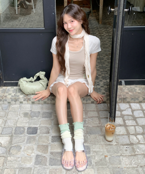 Carlyn（カーリン）の「バブルジェリーシューズ J76131010（バレエシューズ・レディース・ブラック/クリア・SMALL/MEDIUM/LARGE）」の9枚目の写真
