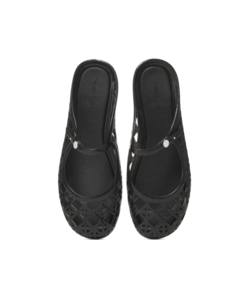 Carlyn（カーリン）の「バブルジェリーシューズ J76131010（バレエシューズ・レディース・ブラック/クリア・SMALL/MEDIUM/LARGE）」の16枚目の写真