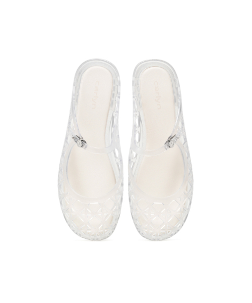 Carlyn（カーリン）の「バブルジェリーシューズ J76131010（バレエシューズ・レディース・ブラック/クリア・SMALL/MEDIUM/LARGE）」の21枚目の写真