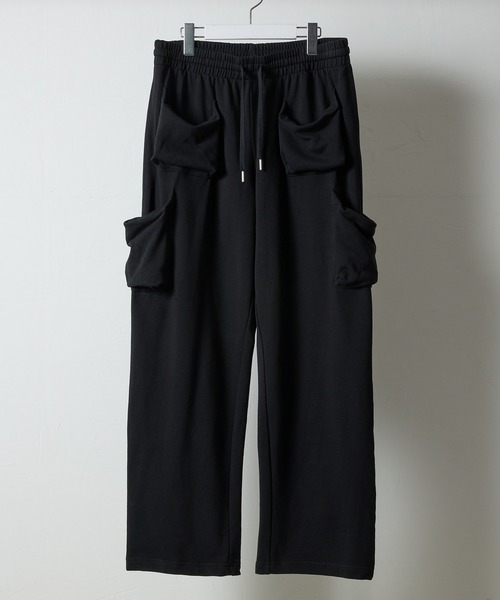 NUMBER (N)INE(ナンバーナイン)の「FIRM COTTON LIGHT SHORT PILE 6 POCKET EASY SWEAT PANTS / ファーム コットン ライト ミニ裏毛 ボックス型 6ポケット イージー スウェットパンツ(スウェットパンツ・メンズ・ブラック/トップグレー・M/L/XL)」の15枚目の写真