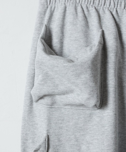 NUMBER (N)INE(ナンバーナイン)の「FIRM COTTON LIGHT SHORT PILE 6 POCKET EASY SWEAT PANTS / ファーム コットン ライト ミニ裏毛 ボックス型 6ポケット イージー スウェットパンツ(スウェットパンツ・メンズ・ブラック/トップグレー・M/L/XL)」の14枚目の写真