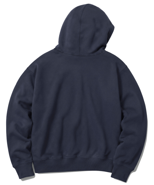 F.ILLUMINATE(フィルミネイト)の「フレーズ レタリング フーディー-3Color(パーカー・メンズ・ネイビー/ブラウン/ダークグレー・SMALL/MEDIUM/LARGE)」の5枚目の写真
