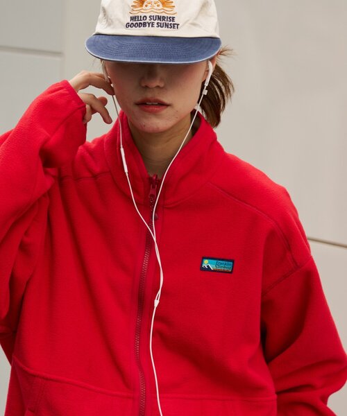 Franklin Climbing（フランクリンクライミング）の「【Franklin Climbing】【UNISEX】/防寒◎/クライムフリースジャケット（ブルゾン・メンズ・ホワイト系その他/ブラック/ネイビー/レッド・MEDIUM/LARGE）」の4枚目の写真