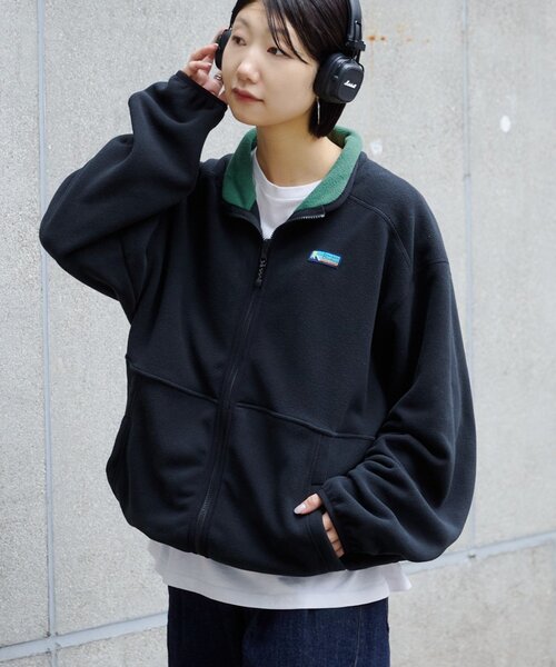 Franklin Climbing（フランクリンクライミング）の「【Franklin Climbing】【UNISEX】/防寒◎/クライムフリースジャケット（ブルゾン・メンズ・ホワイト系その他/ブラック/ネイビー/レッド・MEDIUM/LARGE）」の3枚目の写真