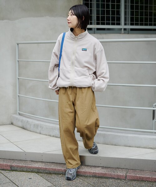 Franklin Climbing（フランクリンクライミング）の「【Franklin Climbing】【UNISEX】/防寒◎/クライムフリースジャケット（ブルゾン・メンズ・ホワイト系その他/ブラック/ネイビー/レッド・MEDIUM/LARGE）」の12枚目の写真