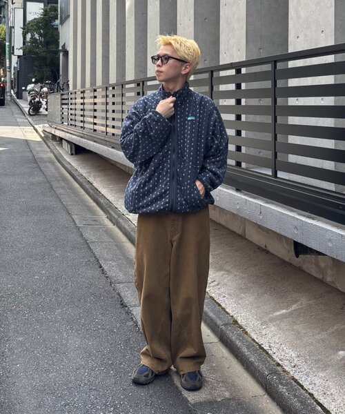 Franklin Climbing（フランクリンクライミング）の「【Franklin Climbing】【UNISEX】/防寒◎/クライムフリースジャケット（ブルゾン・メンズ・ホワイト系その他/ブラック/ネイビー/レッド・MEDIUM/LARGE）」の8枚目の写真
