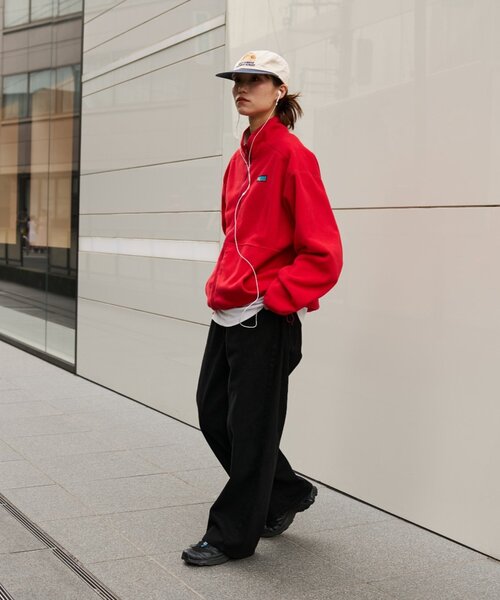 Franklin Climbing（フランクリンクライミング）の「【Franklin Climbing】【UNISEX】/防寒◎/クライムフリースジャケット（ブルゾン・メンズ・ホワイト系その他/ブラック/ネイビー/レッド・MEDIUM/LARGE）」の7枚目の写真