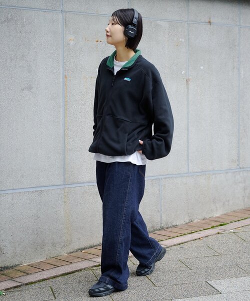 Franklin Climbing（フランクリンクライミング）の「【Franklin Climbing】【UNISEX】/防寒◎/クライムフリースジャケット（ブルゾン・メンズ・ホワイト系その他/ブラック/ネイビー/レッド・MEDIUM/LARGE）」の21枚目の写真