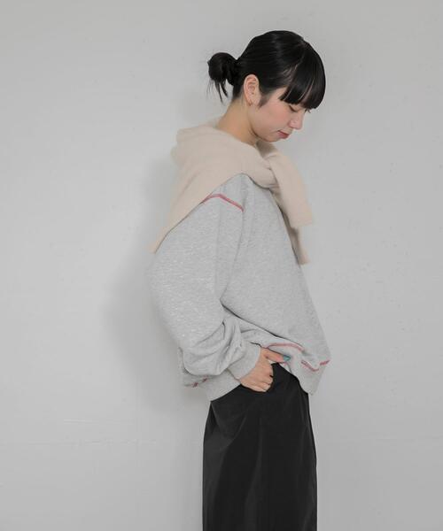 EKAL(エカル)の「『UR TECH/速乾』ドライスウェット ジッププルオーバー(スウェット・レディース・グレー/イエロー/ブルー/ブラック・ONE)」の13枚目の写真